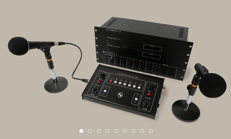 보쉬 FM 동시통역장비 구성 사진 1
